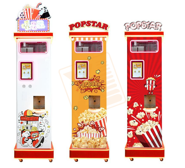 Popcorn Vending Machine - Distributore Automatico di Popcorn a Moneta