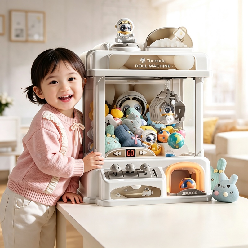 Coin Pusher Machine - Mini Macchina Artiglio per Bambini, Gioco