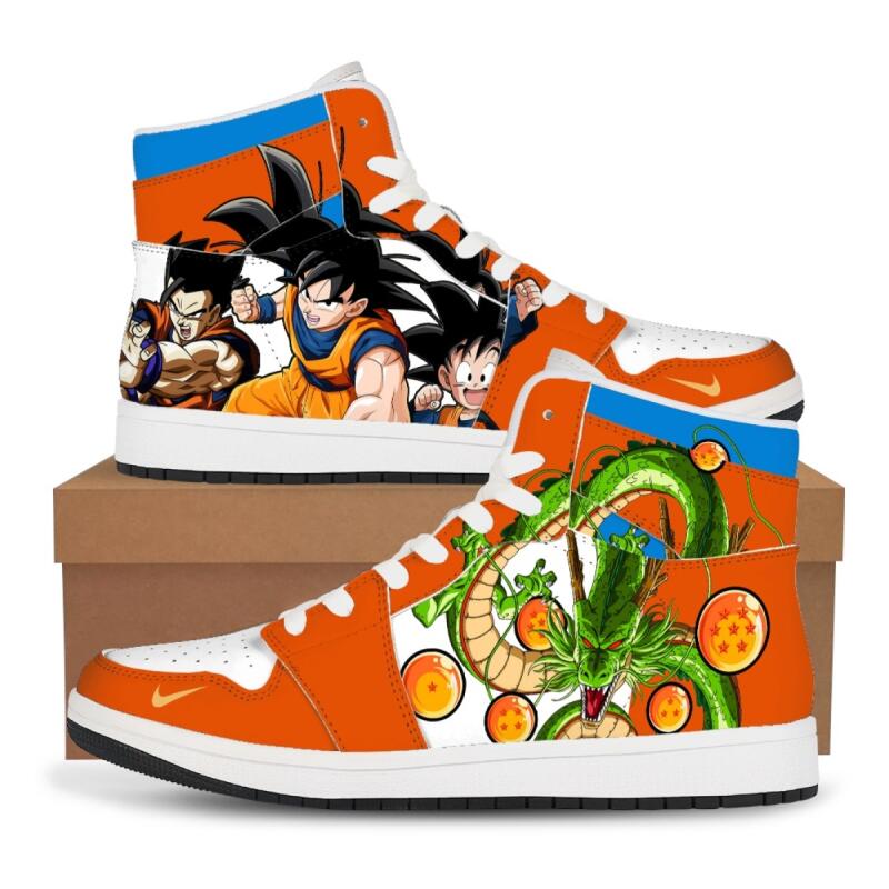 Basketball Arcade Game - Scarpe da Basket Personalizzate Dragon Ball,