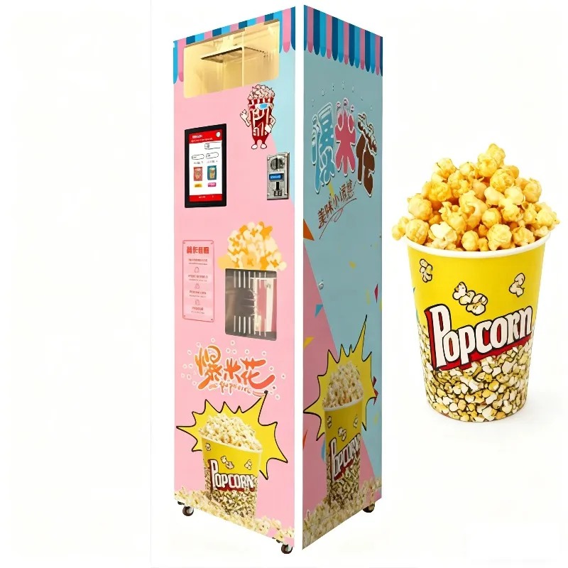 Macchina per Popcorn Automatic - Popcorn Vending Machine recensione e prezzo
